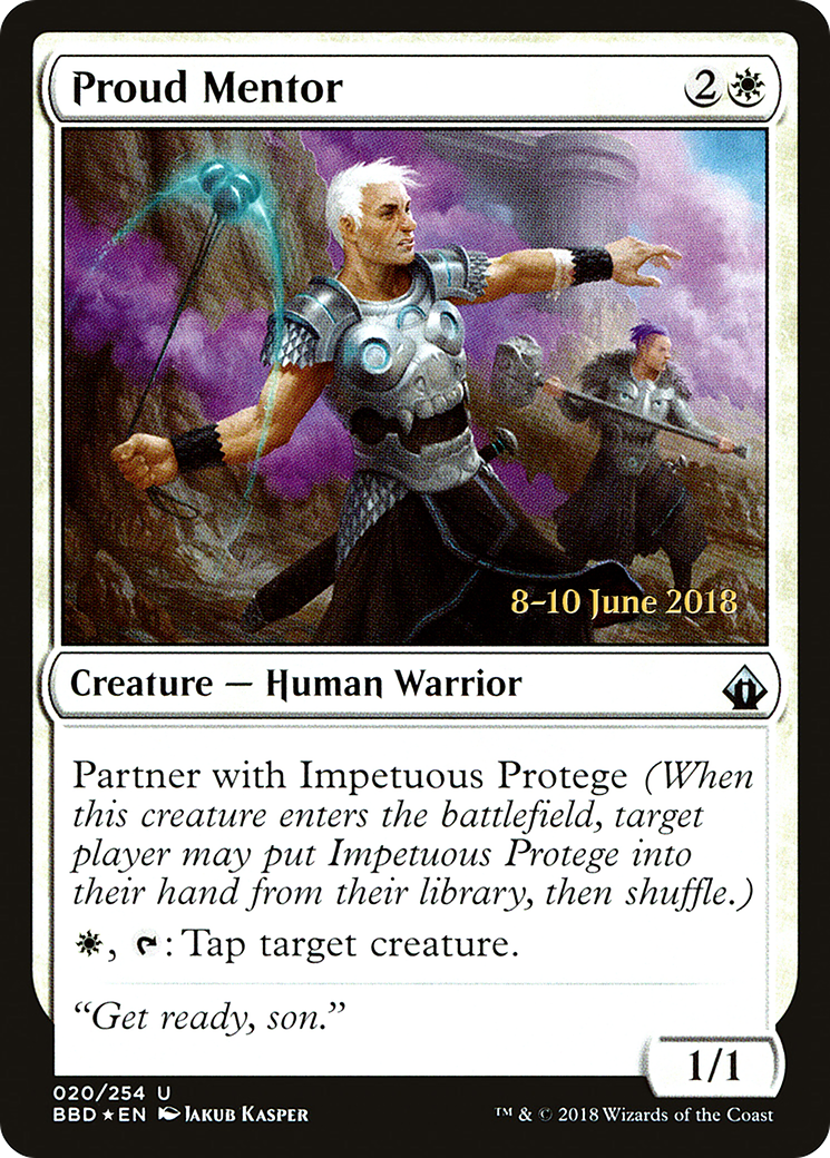 Image of Proud Mentor [Battlebond Prerelease Promos]