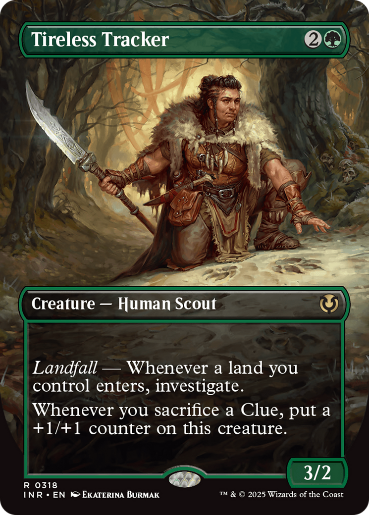 Image of Tireless Tracker (Borderless) [Innistrad Remastered]