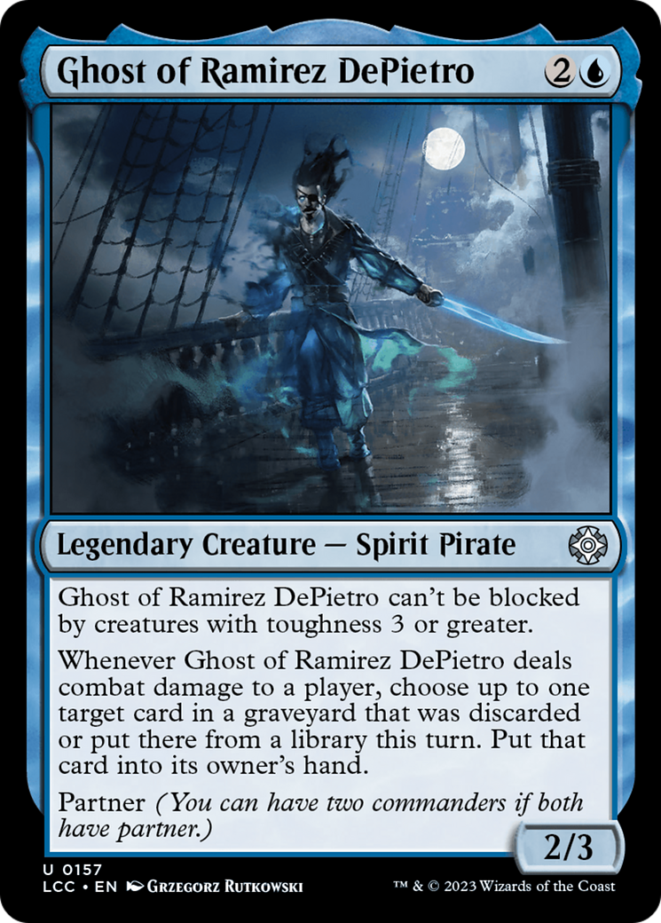 Image of Ghost of Ramirez DePietro [The Lost Caverns of Ixalan Commander]