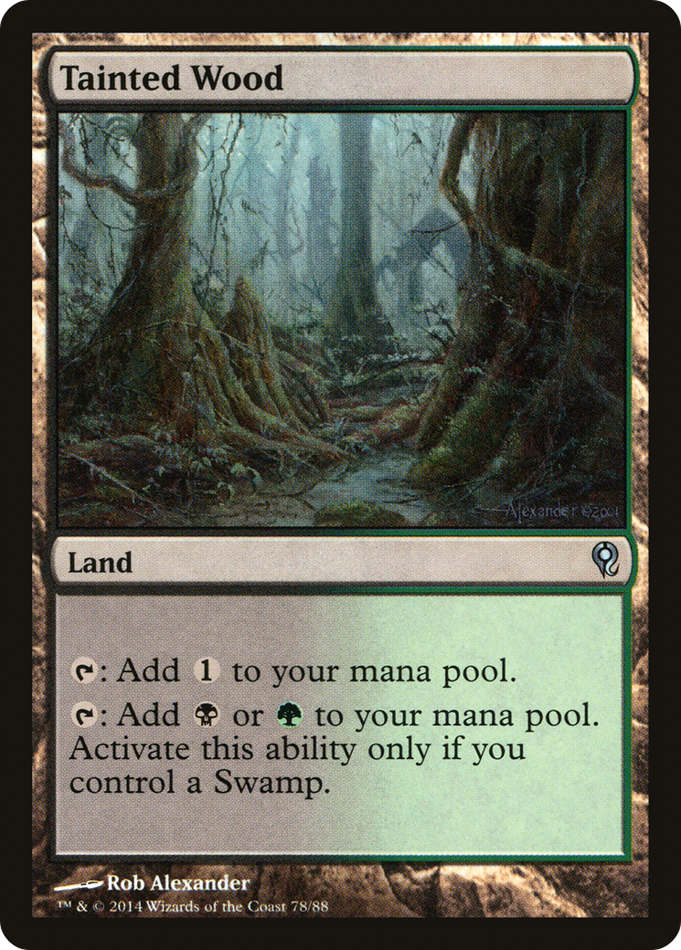 Image of Tainted Wood [Duel Decks: Jace vs. Vraska]