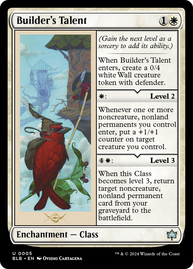 Image of Builder's Talent [Bloomburrow]