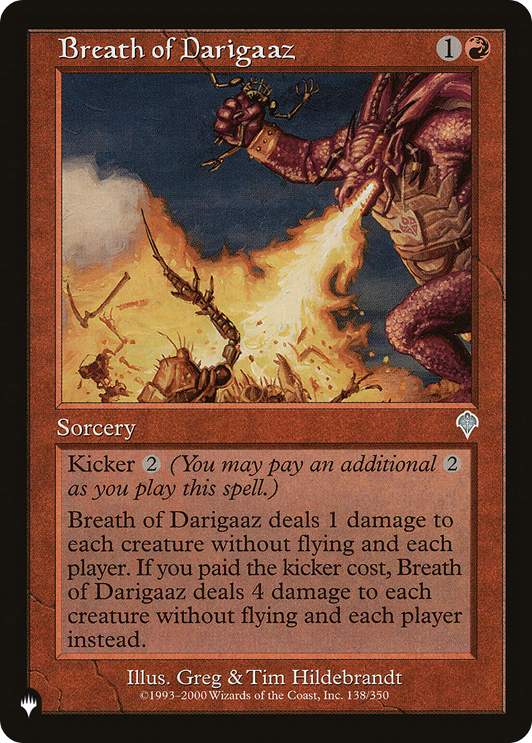 Image of Breath of Darigaaz [The List]