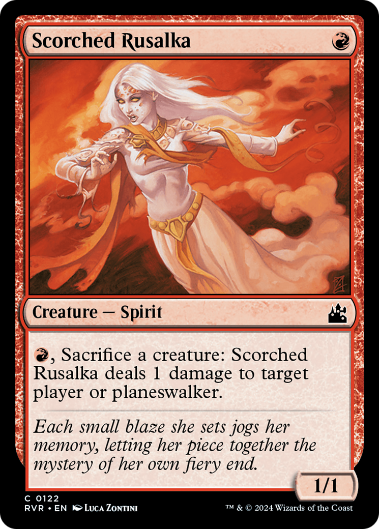 Image of Scorched Rusalka [Ravnica Remastered]