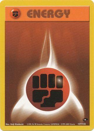 Image of Fighting Energy (127/132) [Gym Challenge Unlimited]