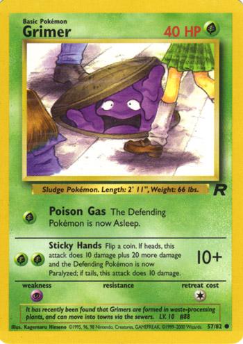 Image of Grimer (57/82) [Team Rocket Unlimited]