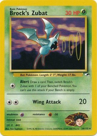 Image of Brock's Zubat (24/132) [Gym Heroes Unlimited]