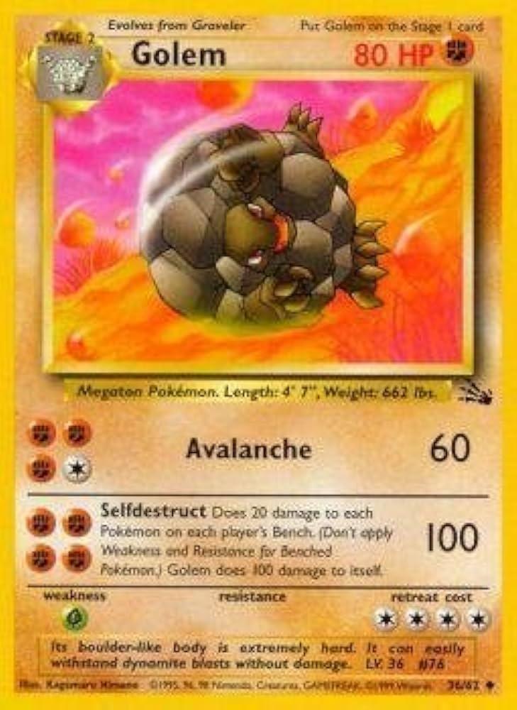 Image of Golem (36/62) [Fossil Unlimited]
