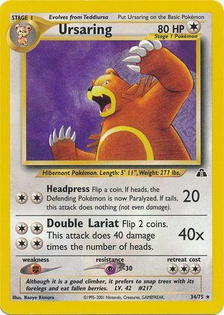 Image of Ursaring (34/75) [Neo Discovery Unlimited]