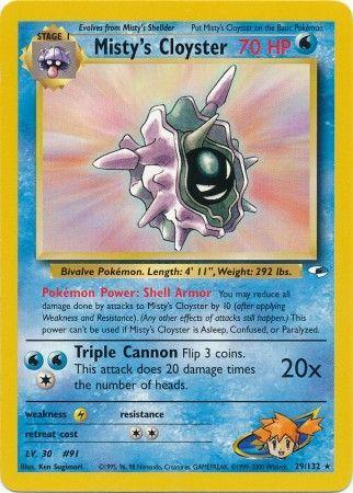 Image of Misty's Cloyster (29/132) [Gym Heroes Unlimited]