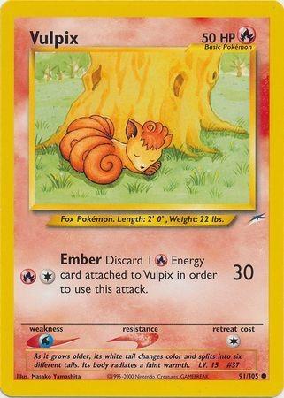 Image of Vulpix (91/105) [Neo Destiny Unlimited]