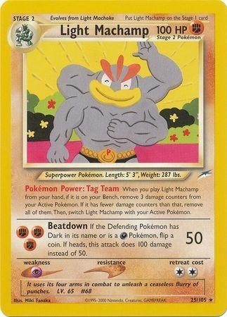 Image of Light Machamp (25/105) [Neo Destiny Unlimited]
