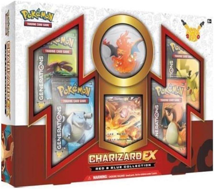 Image of Charizard Ex Red and Blue Collection (Generations) 20th Anniversary