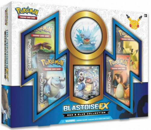 Image of Blastoise Ex Red and Blue Collection (Generations) 20th Anniversary