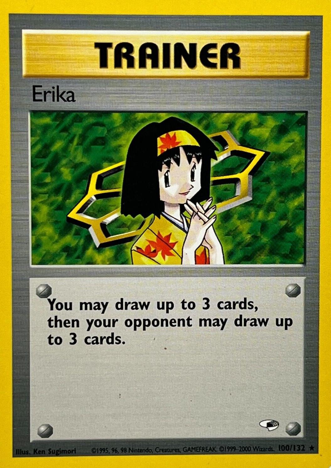 Image of Erika (100/132) [Gym Heroes Unlimited]
