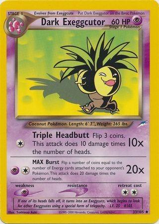 Image of Dark Exeggutor (33/105) [Neo Destiny Unlimited]