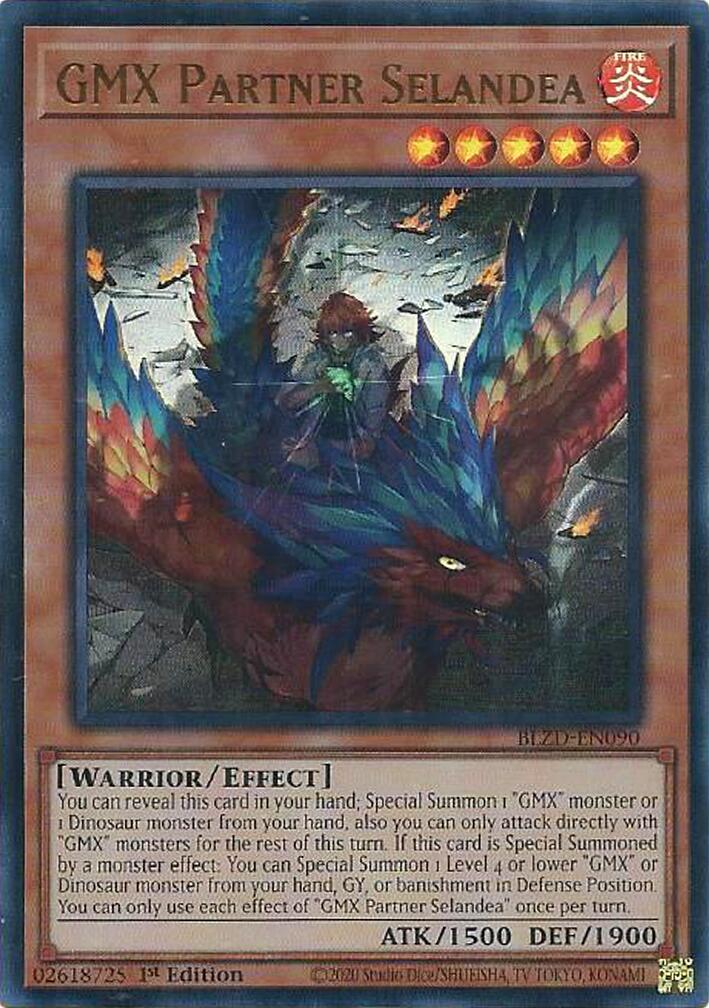 Image of GMX Partner Selandea (BLZD-EN090) - Blazing Dominion 1st Edition