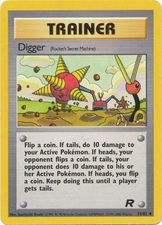 Image of Digger (75/82) [Team Rocket Unlimited]
