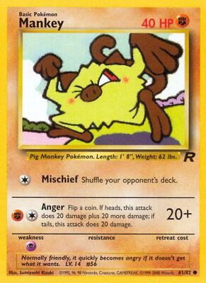 Image of Mankey (61/82) [Team Rocket Unlimited]
