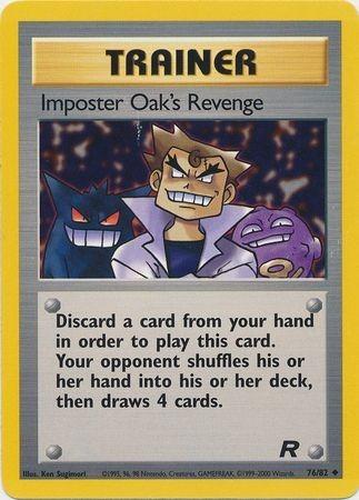 Image of Imposter Oak's Revenge (76/82) [Team Rocket Unlimited]