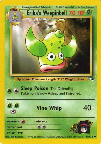 Image of Erika's Weepinbell (49/132) [Gym Heroes Unlimited]
