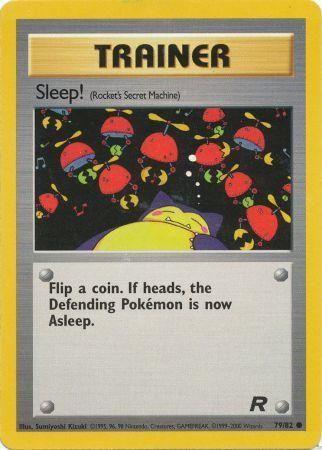Image of Sleep! (79/82) [Team Rocket Unlimited]