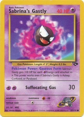 Image of Sabrina's Gastly (97/132) [Gym Challenge Unlimited]