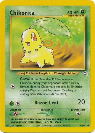 Image of Chikorita (54/111) [Neo Genesis Unlimited]
