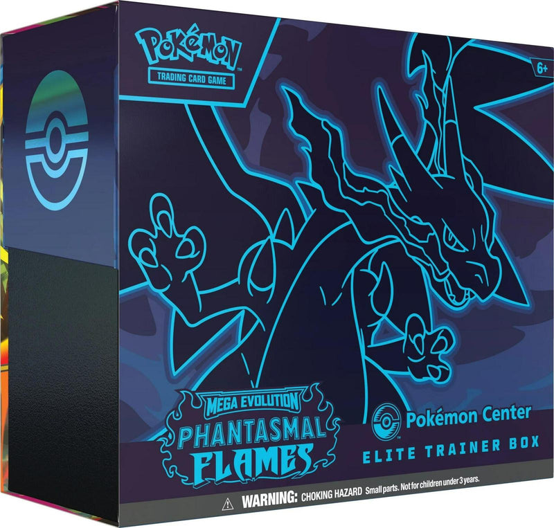 PHANTASMAL FLAMES - POKEMON CENTER - Elite Trainer Box (ENGLISH) (ME02)