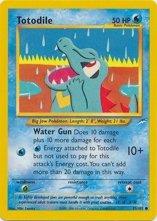 Image of Totodile (85/105) [Neo Destiny Unlimited]