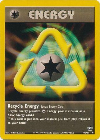 Image of Recycle Energy (105/111) [Neo Genesis Unlimited]