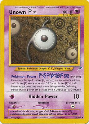Image of Unown [P] (58/105) [Neo Destiny Unlimited]