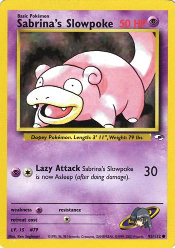 Image of Sabrina's Slowpoke (95/132) [Gym Heroes Unlimited]