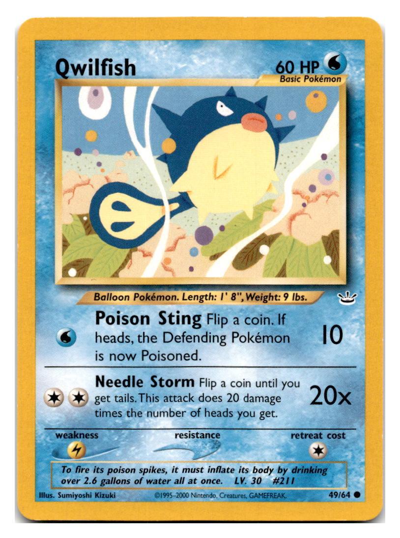 Image of Qwilfish (49/64) [Neo Revelation Unlimited]