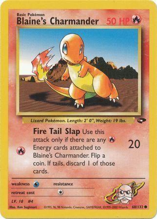 Image of Blaine's Charmander (60/132) [Gym Challenge Unlimited]