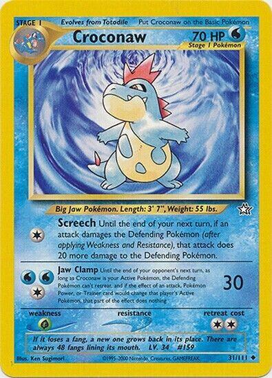Image of Croconaw (31/111) [Neo Genesis Unlimited]