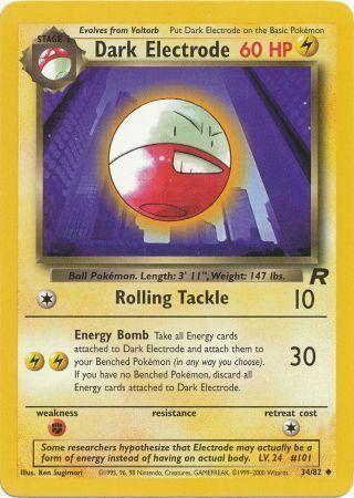 Image of Dark Electrode (34/82) [Team Rocket Unlimited]