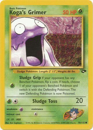 Image of Koga's Grimer (78/132) [Gym Challenge Unlimited]