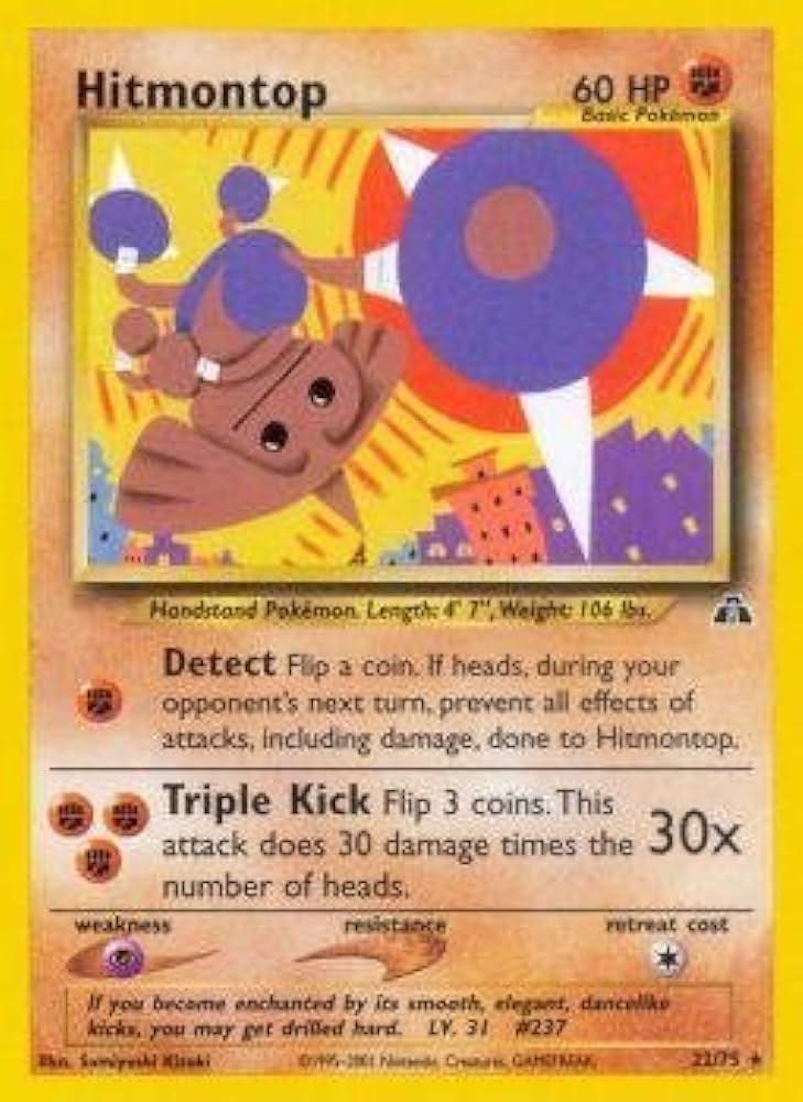 Image of Hitmontop (22/75) [Neo Discovery Unlimited]