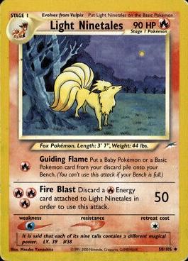 Image of Light Ninetales (50/105) [Neo Destiny Unlimited]