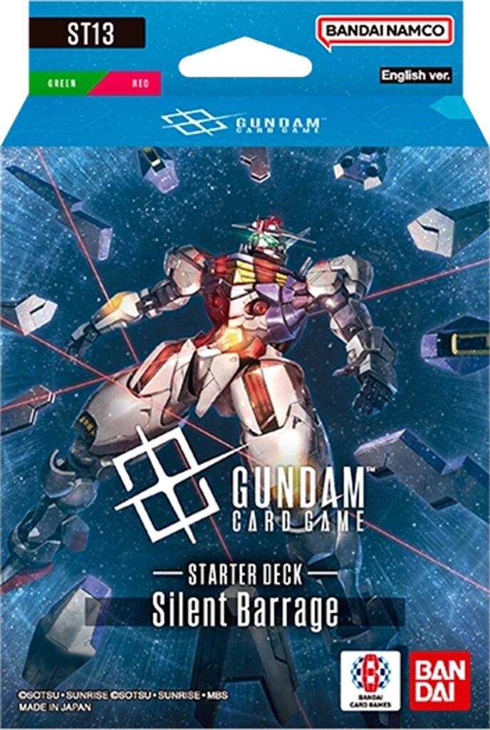 Image of Gundam Card Game - Starter Deck - ST-13 Starter Deck - Silent Barrage Starter Deck