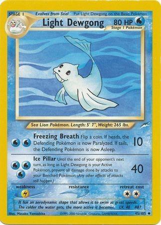 Image of Light Dewgong (45/105) [Neo Destiny Unlimited]