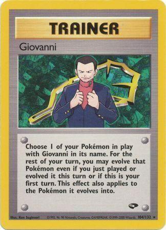 Image of Giovanni (104/132) [Gym Challenge Unlimited]