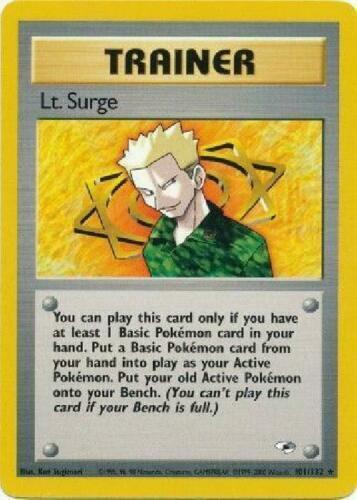 Image of Lt. Surge (101/132) [Gym Heroes Unlimited]