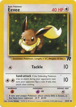 Image of Eevee (55/82) [Team Rocket Unlimited]
