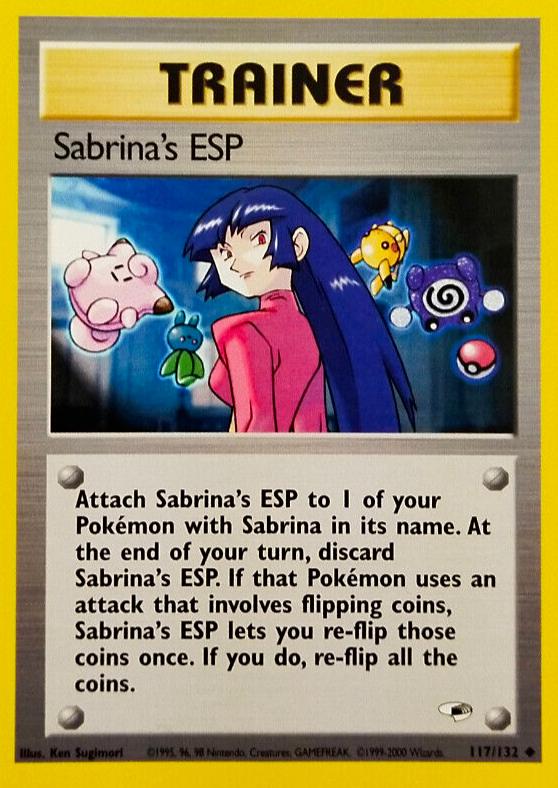 Image of Sabrina's ESP (117/132) [Gym Heroes Unlimited]