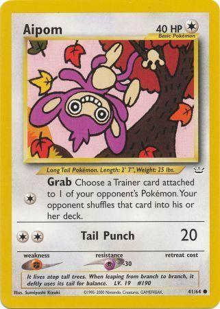 Image of Aipom (41/64) [Neo Revelation Unlimited]