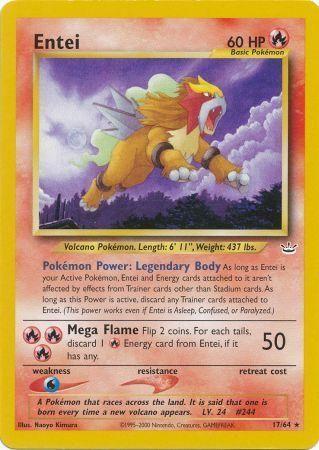 Image of Entei (17/64) [Neo Revelation Unlimited]