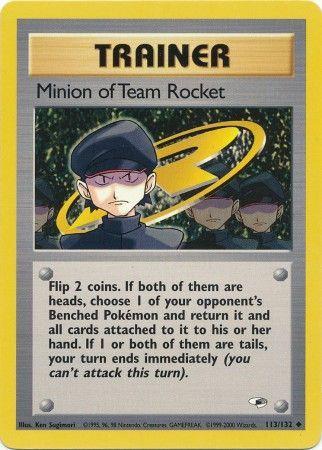 Image of Minion of Team Rocket (113/132) [Gym Heroes Unlimited]