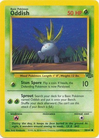 Image of Oddish (58/64) [Jungle Unlimited]