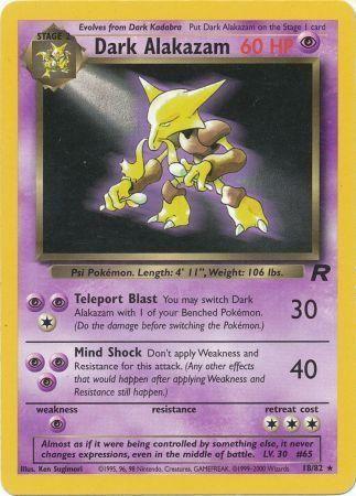 Image of Dark Alakazam (18/82) [Team Rocket Unlimited]